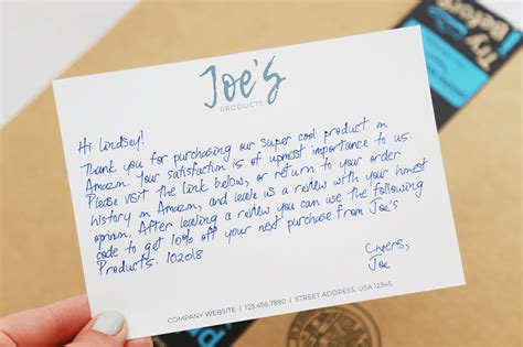7 Impressive Thank You Note To Customer For Purchase