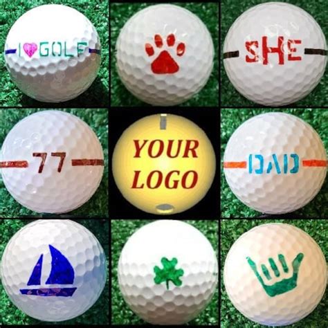 Custom Golf Ball Stamp Etsy