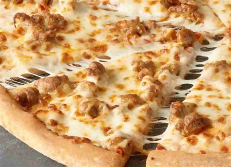 Menu Pizza Sides Desserts And More Papa John S Sausage Pizza Pizza Ingredients Thin