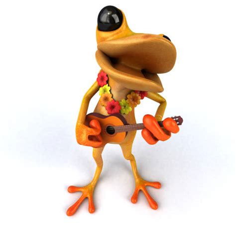 Frog Guitar Music Animal Stock Photos Pictures And Royalty Free Images
