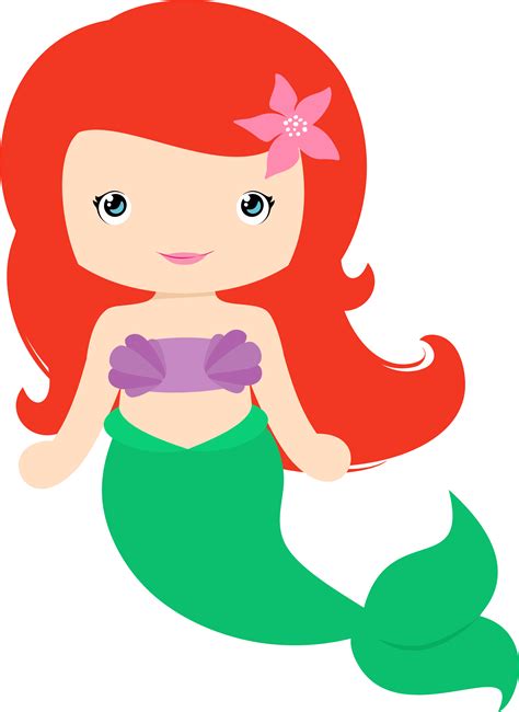 Cartoon Mermaid Clipart At Getdrawings Free Download