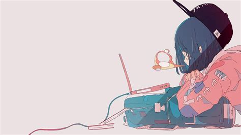 Simple Anime Background ~ Anime Background Simple Ene Headphones Pc