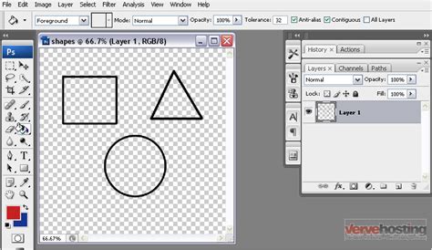 The paint bucket tool is not new; How to use the Paint Bucket tool in PhotoShop ...