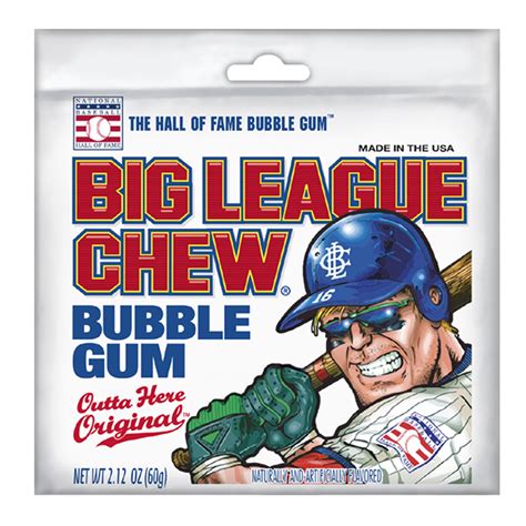 Big League Chew Bubble Gum Outta Here Original 212 Oz Snyders
