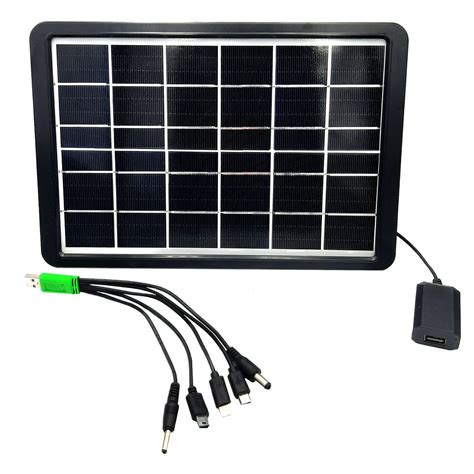 Andowl Solar Panel Power Bank Fast Charge With Universal Usb Port Shop Today Get It
