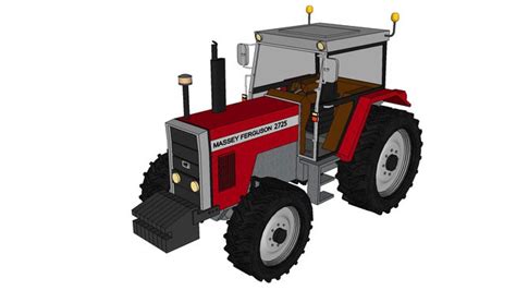Sketchup Components 3d Warehouse Tracteur Massey