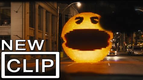 Pixels Pac Man Sneak Peek Clip Youtube