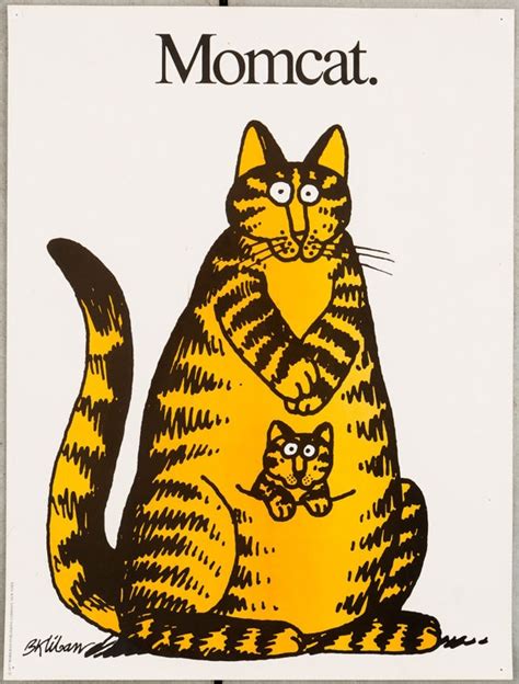 B Kliban Momcat Kliban Cat Cat Posters Crazy Cats