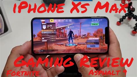 Iphone Xs Max Gaming Reviewfortnite Asphalt 9 And Tekken Youtube