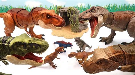 Tyrannosaurus Dinosaur Collection Jurassic World T Rex Heads Dino