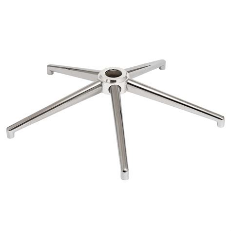 Heavy duty 5 star chrome base. Replacement 5 Spoke High Arch Chrome Office Chair Base ...
