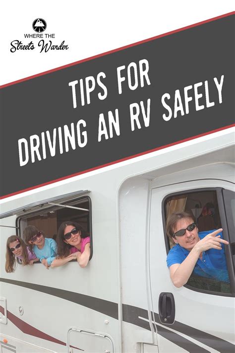 Rv Driving Safety What You Should Know Rv Rv Organization Driving