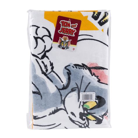 Wholesale Tom And Jerry Beach Towel Browngraypink