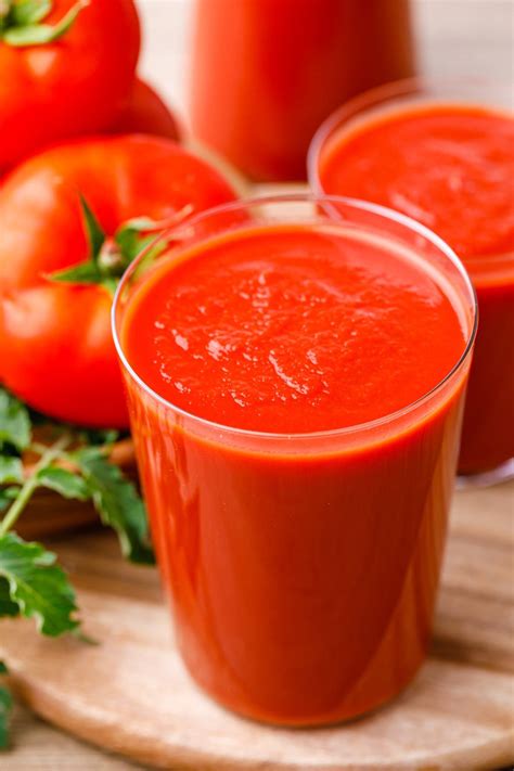 The Best Homemade Tomato Juice Made In A Blender Nurtured Homes