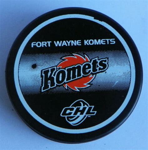 Vintage Chl Fort Wayne Komets Official Puck Central Hockey League Ebay