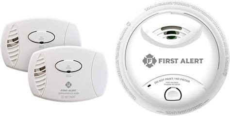 Buy First Alert Carbon Monoxide Detector No Outlet Required Battery
