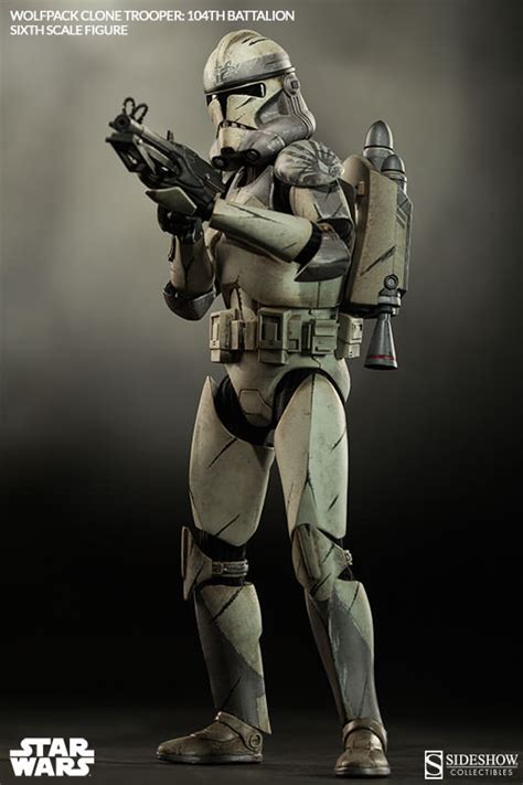 Star Wars Clone Trooper Wolfpack 104th Battalion Sixth Scale Figure