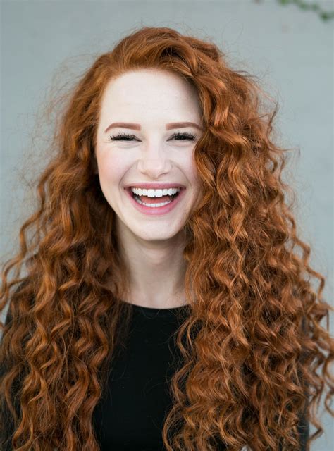 Madelaine Petsch Curly Red Hair New Book Red Curly
