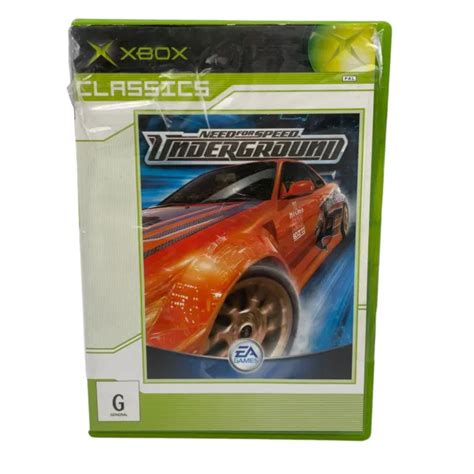 Need For Speed Underground Microsoft Xbox Original Pal Complete