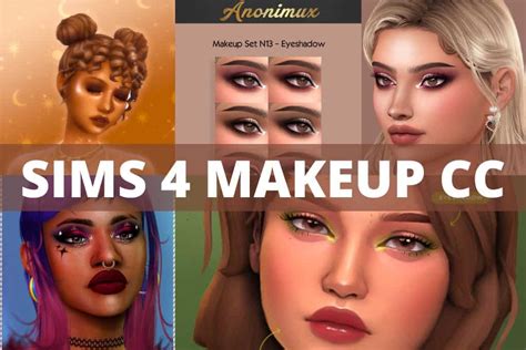 Sims 4 Cas Sims Cc Sims 4 Cc Makeup Sims 4 Cc Skin Si