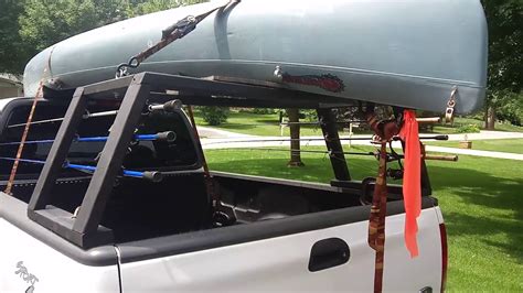 Diy Canoe Rack For Pickup Truck Diy Projects