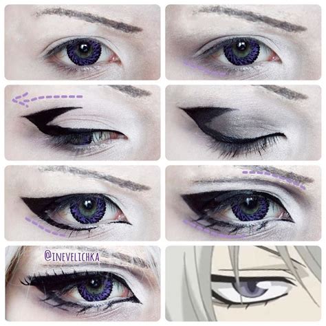 Cosplay Tutorials Maquillaje Anime Maquillaje De Ojos De Anime