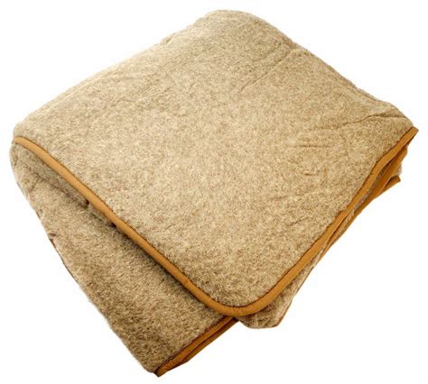 100 Pure Merino Wool Blanket Brown