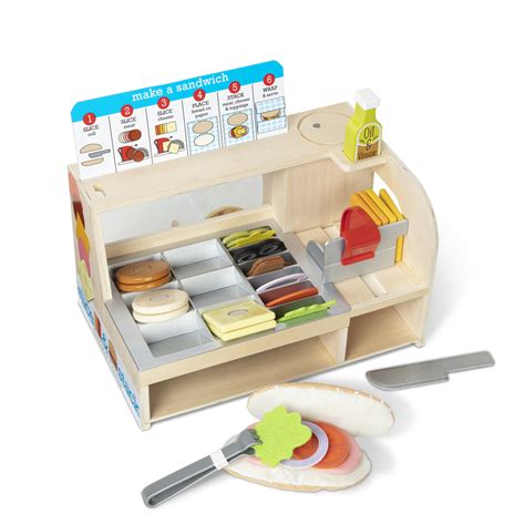 Buy Melissa And Doug Slice And Stack Sandwich Counter