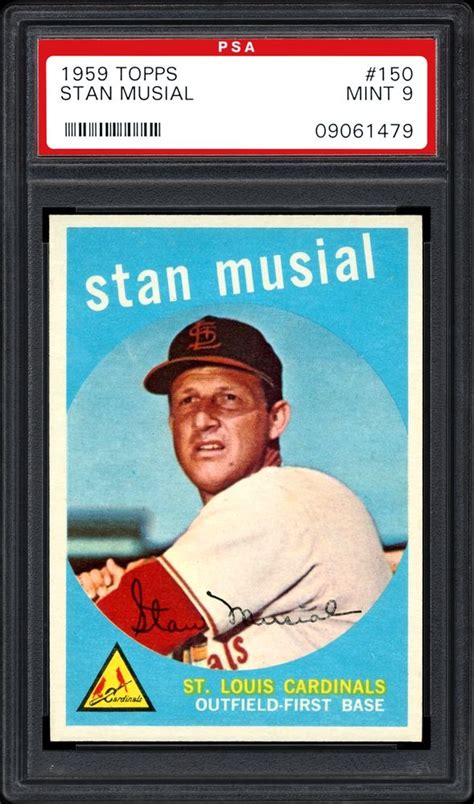 1959 Topps Stan Musial Psa Cardfacts