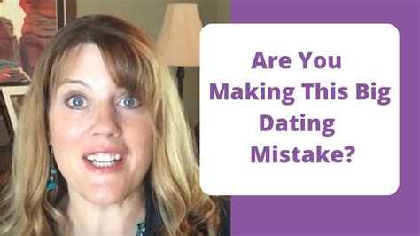 Are You Making This Big Dating Mistake Freebie Youtube