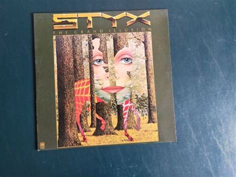 Styx The Grand Illusion 1977 Aandm Records Sp 4637 Pop Rock Vinyl Lp Ebay