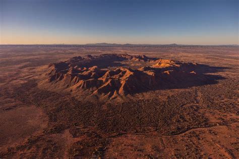 West Macdonnell Ranges Northern Territory Australia Outback Aerial