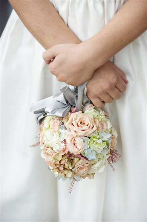 Flower Girl With Pomander Elizabeth Anne Designs The Wedding Blog