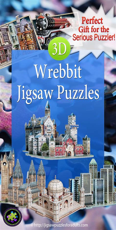 Wrebbit 3d Jigsaw Puzzles Jigsaw Puzzles For Adults 3d Jigsaw