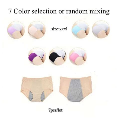 maternity women s menstrual period underwear cosy panties ladies soft bamboo cotton 7pcs lot