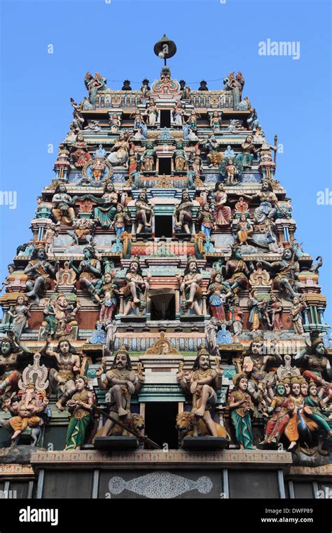 Sri Lanka Colombo Pettah Hindu Temple Kovil Stock Photo 67344265