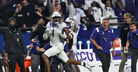 Quentin Johnston Pro Day Top Highlights Reaction From Tcu Stars Pre Draft Workout News