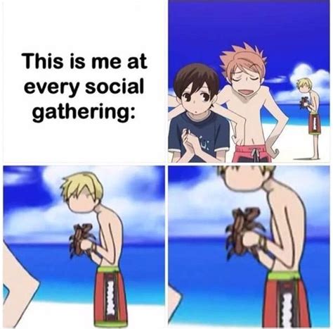 Me At Every Social Gathering Ouran High School Host Club Funny Ouran