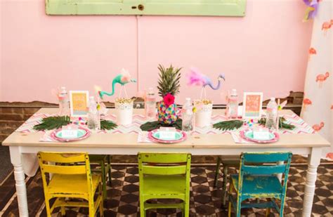 Party Color Scheme Inspiration Flamingo Party The Daily Hostess