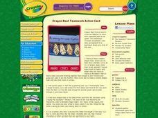 Dragon Boat Teamwork Action Card Lesson Plan for 4th - 12th Grade