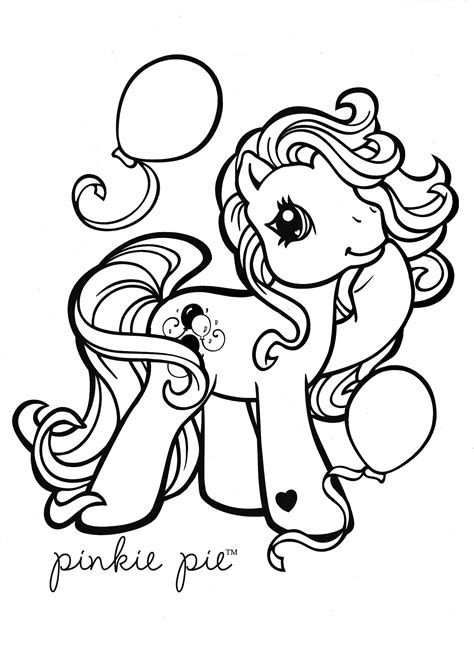 Pinkie guide pony by kna. My Little Pony coloring page MLP - Pinkie Pie | My little ...