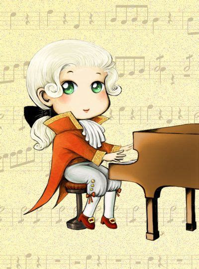 10 Dibujos De Mozart