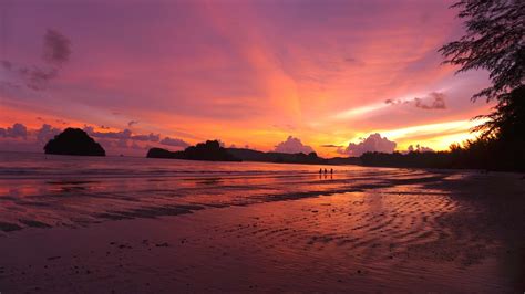 Sunset Beach Landscape Free Photo On Pixabay