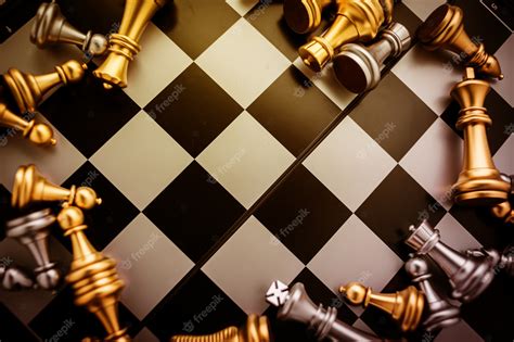 Premium Photo Chess Board Game Concept Of Business Ideas And Competition
