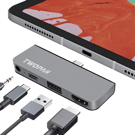 Twopan 4 In 1 Ipad Pro Usb C Hub Hdmi 4 Port Usb Kuwait Ubuy