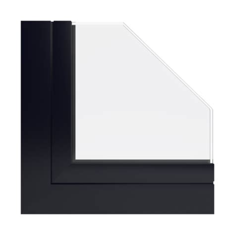 Feneste Okna Kolory Aluminium RAL RAL 9005 czarny głęboki