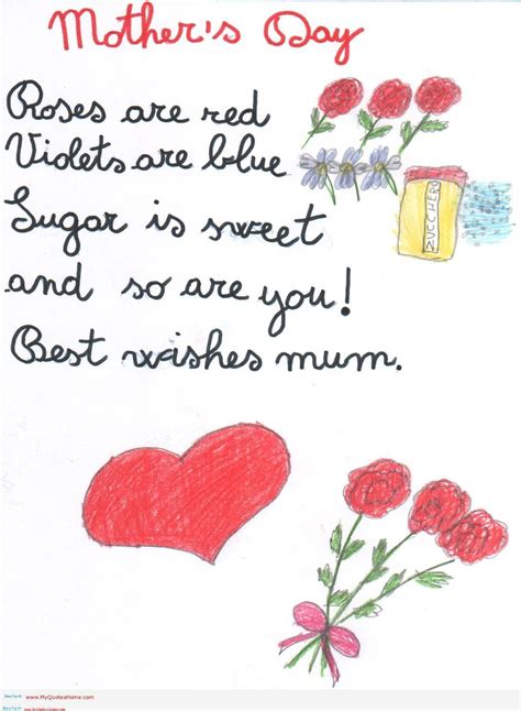 70 Unique Happy Mothers Day Poems For Kids Poems Ideas