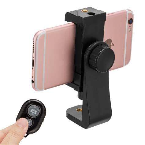 Cell Phone Tripod Mount Phone Holder Adapter Smartphone Holder Mount