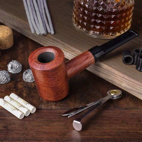 Buy Yannabis Smoking Pipe Handmade Wooden Tobacco Pipe With Accessories Online At Desertcart