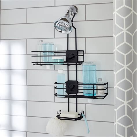 Better Homes And Gardens Rust Resistant Adjustable Shower Caddy Matte